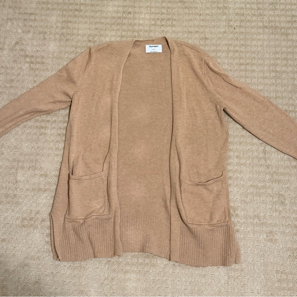 Old Navy medium petite cardigan. Tan color